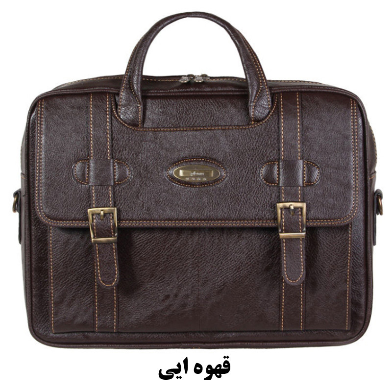 کیف اداری مردانه کد NF0001 طراحی کلاسیک و فضای داخلی جادار - تصویر 4