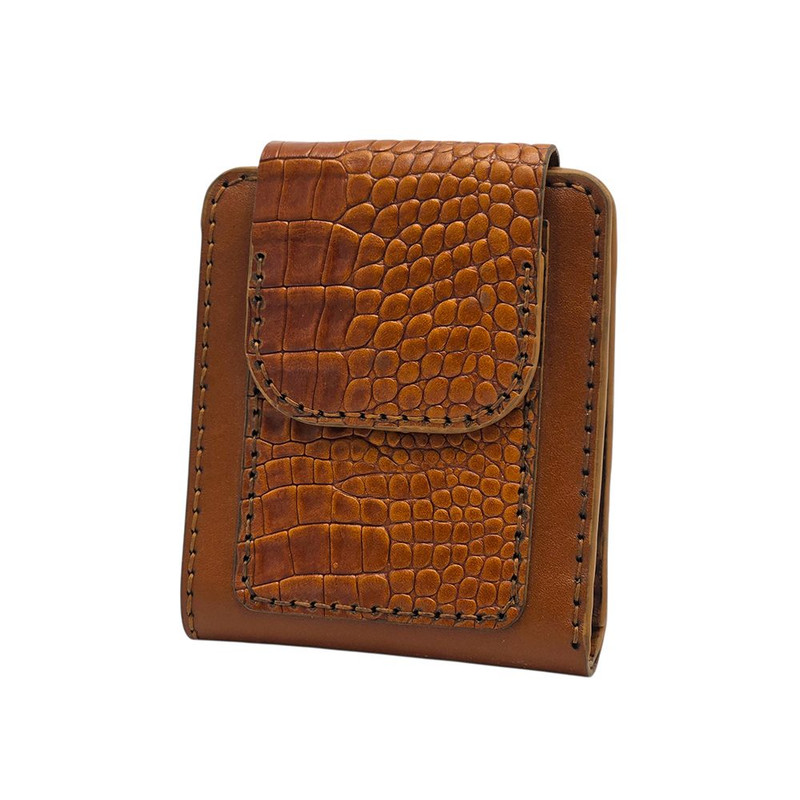 کیف پول مردانه فرید پریما چرم گاوی طرح کروکودیل - تصویر 25
