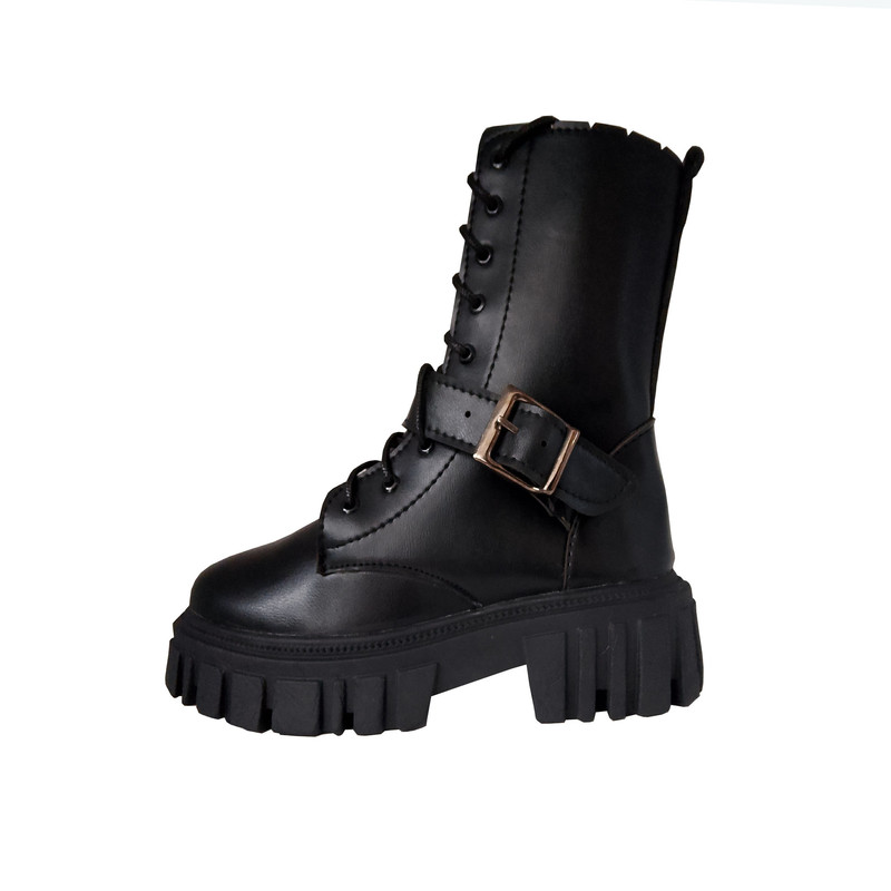 نیم‌بوت زنانه بغل سگک‌دار زیپی کد ۰۹