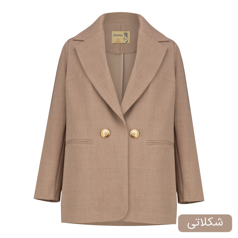 مانتو کتی زنانه السانا مدل آروان کد 2522 - تصویر 6