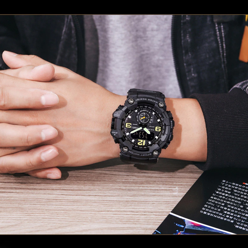 ساعت مچی عقربه‌ای مردانه اسکمی مدل 1637 BK - تصویر 2