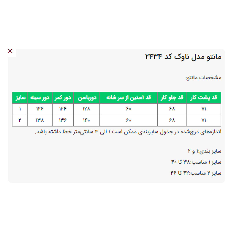 مانتو زنانه السانا مدل ناوک یقه برگردان قد کوتاه - تصویر 3