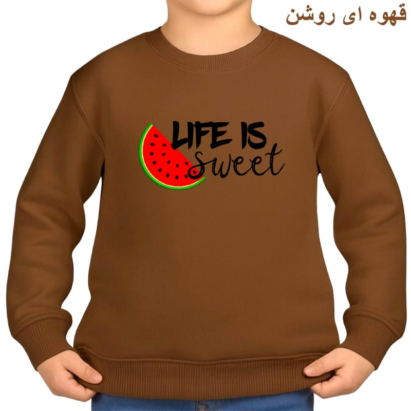 سوئشرت بچگانه هندوانه یلدایی کد 59 پنبه لایکرا