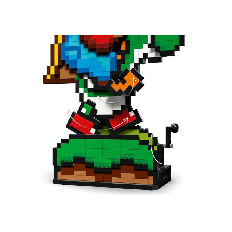 لگو Super Mario World مدل Mario & Yoshi کد 71438 - تصویر 3
