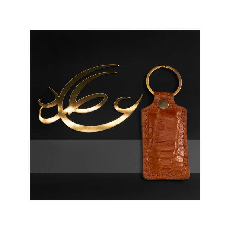 ست هدیه چرم عطارد مدل A22 جاکارت و جاکلیدی چرم طبیعی در جعبه چوبی - تصویر 10