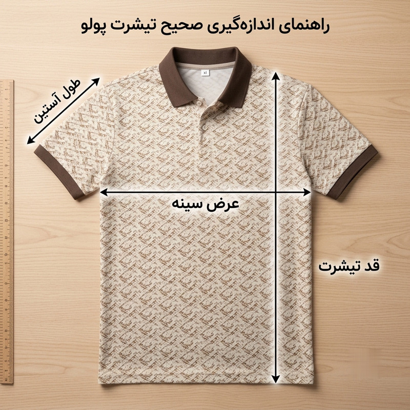 پولوشرت مردانه آستین کوتاه یقه برگردان زیپ‌دار مدل G125 - تصویر 6