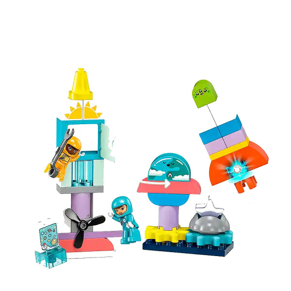لگو DUPLO مدل 3in1 Space Shuttle Adventure کد 10422 - تصویر 4