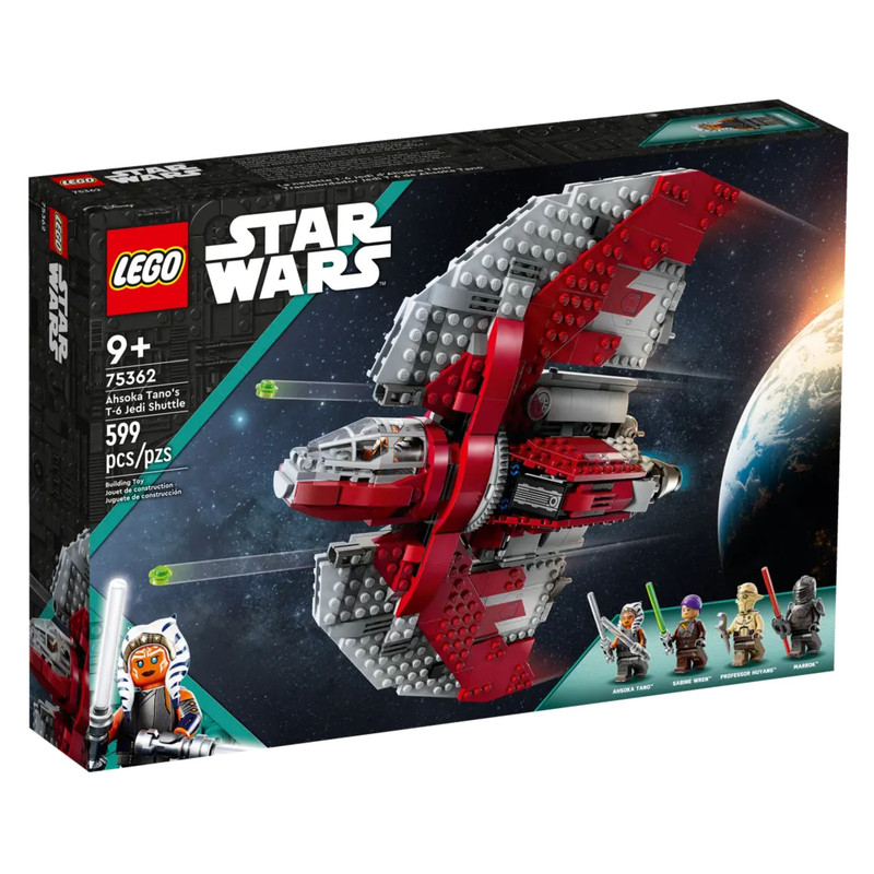 لگو Star Wars مدل Ahsoka Tano's T-6 Jedi Shuttle - تصویر 9