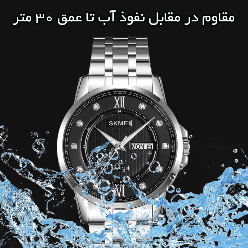 ساعت مچی مردانه اسکمی مدل ۲۰۸۴ اس‌آی‌بی‌کی کوارتز - تصویر 6