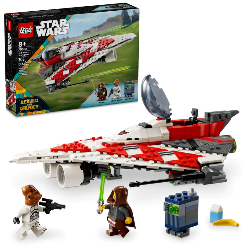 لگو Star Wars مدل Jedi Bob's Starfighter کد 75388 - تصویر 10
