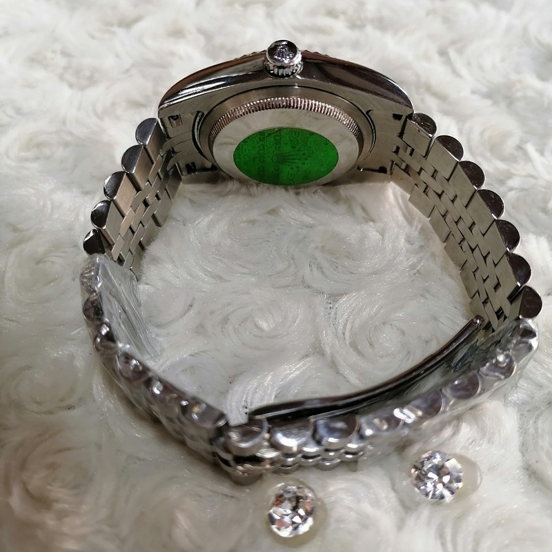 ساعت مچی عقربه‌ای مردانه مدل DATEJUST شیشه سافایر ضد خش - تصویر 4