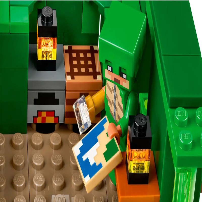 لگو Minecraft مدل The Turtle Beach House کد 21254 - تصویر 8