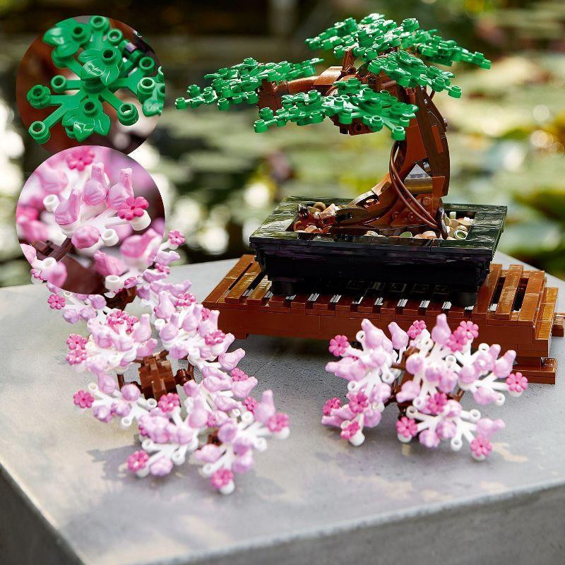 لگو Botanical مدل Bonsai Tree با طراحی دکوراتیو - تصویر 3