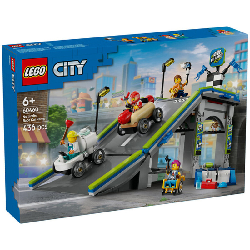 لگو City مدل Race Car Ramp کد 60460 - تصویر 13