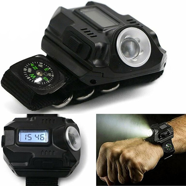 ساعت مچی دیجیتال چراغ‌دار شارژی مدل HT-1188 - تصویر 6