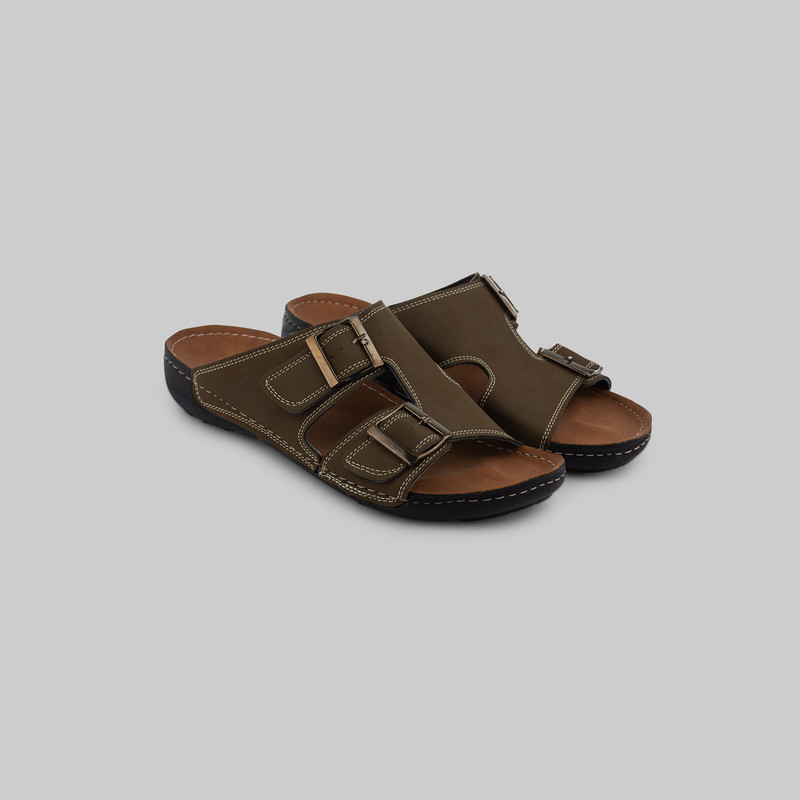 صندل طبی مردانه نیکتا با طراحی ارگونومیک و متریال چرمی باکیفیت - تصویر 22