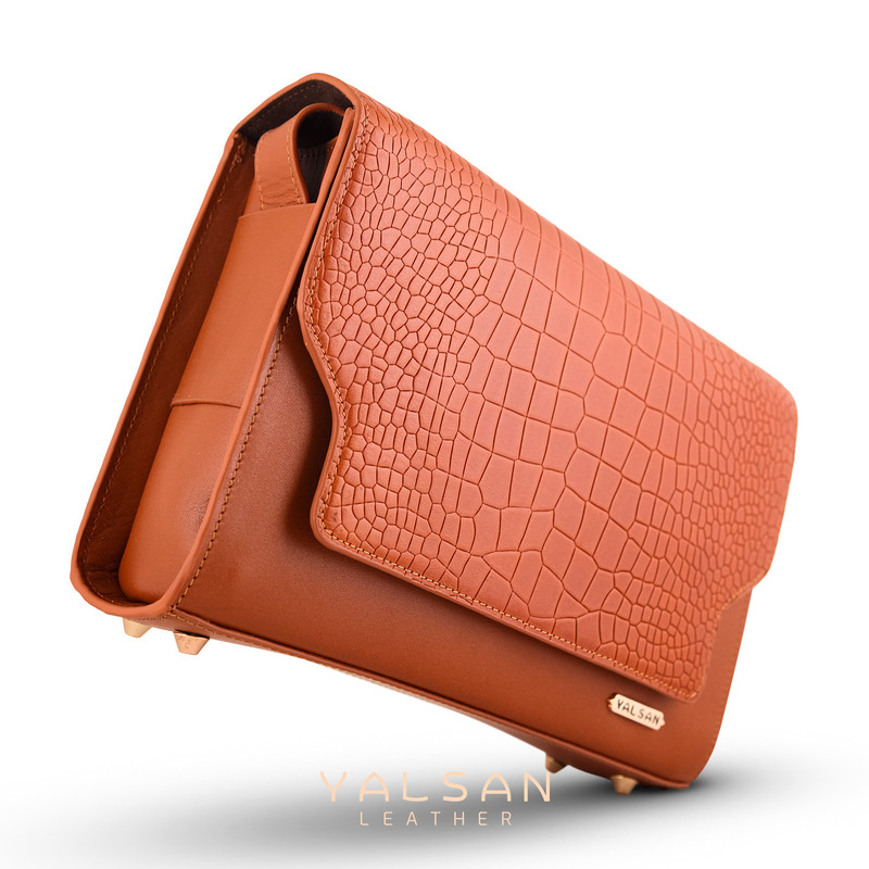 کیف رودوشی زنانه چرم یلسان مدل نلین کد 121-PRM-02 - تصویر 15