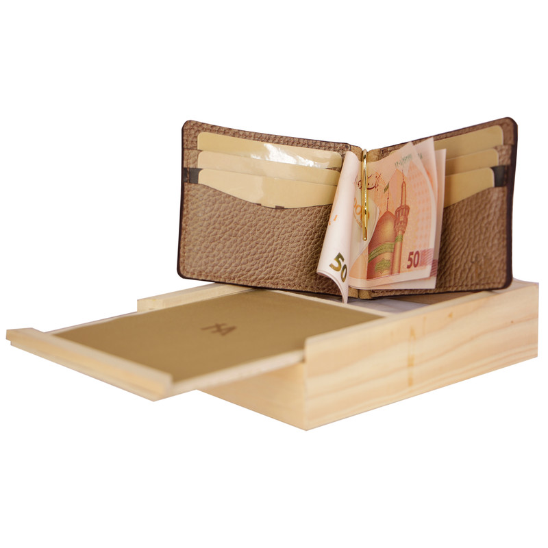 کیف پول مردانه چرمی مدل L55 - تصویر 3