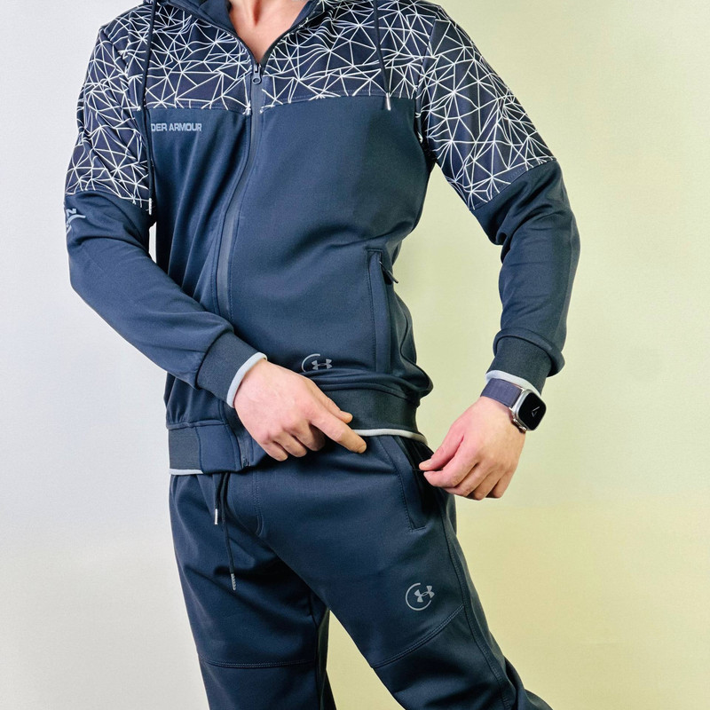 ست ورزشی مردانه مدل 1701 شامل گرمکن و شلوار راحتی - تصویر 3