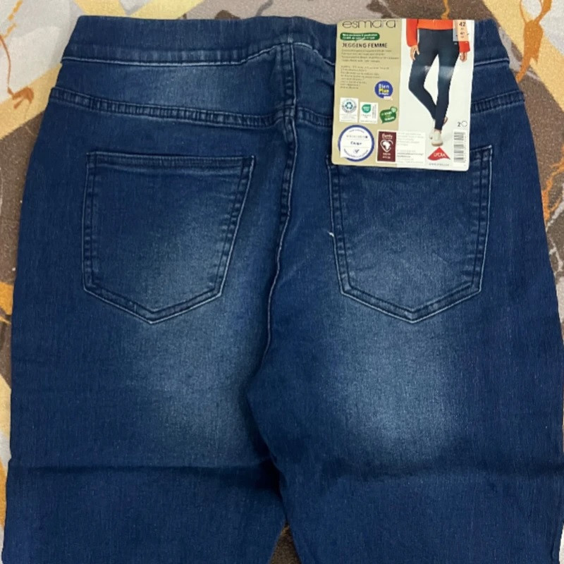 شلوار جین جذب زنانه اسمارا مدل 21836798 ترکیب پارچه - تصویر 6