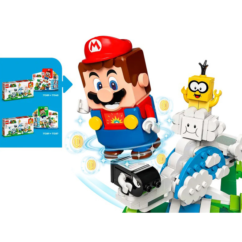 لگو Super Mario مدل Lakitu Sky World کد 71389 - تصویر 11