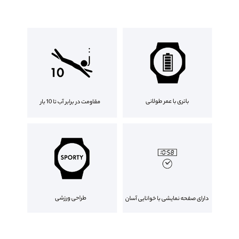ساعت مچی مردانه کاسیو مدل AEQ-120W-1AVDF - تصویر 10