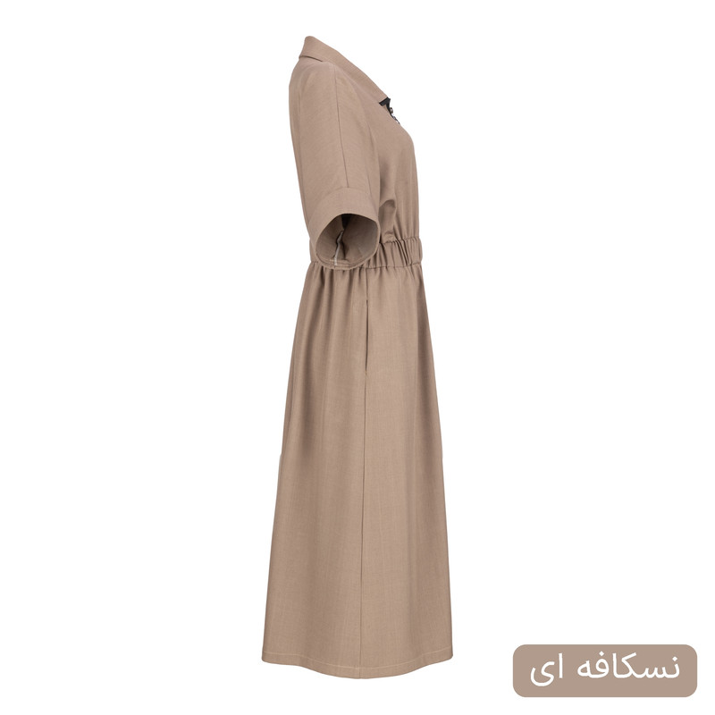 مانتو زیر زانو زنانه السانا مدل الانا کد 2625 - تصویر 14
