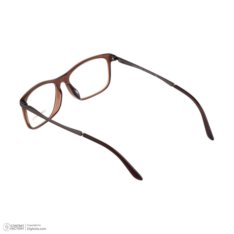 فریم عینک طبی ویفرر مردانه آرمانی مدل ۰AR7087F-5438-54 رنگ قهوه‌ای - تصویر 4