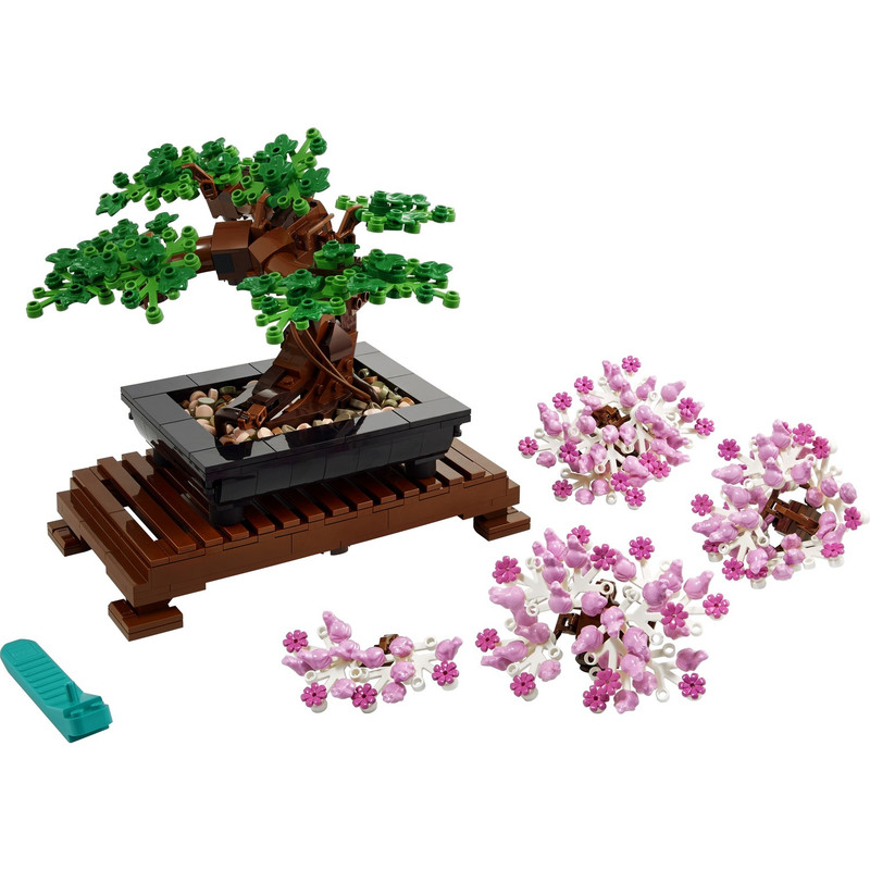 لگو Botanical مدل Bonsai Tree با طراحی دکوراتیو - تصویر 12