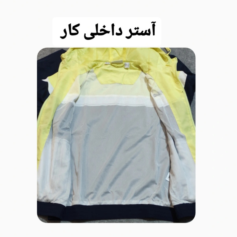 کاپشن ورزشی مردانه باددار با طراحی و گرافیک - تصویر 6