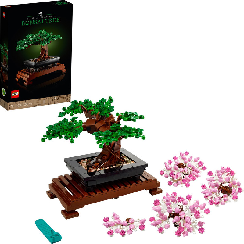 لگو Botanical مدل Bonsai Tree با طراحی دکوراتیو - تصویر 11