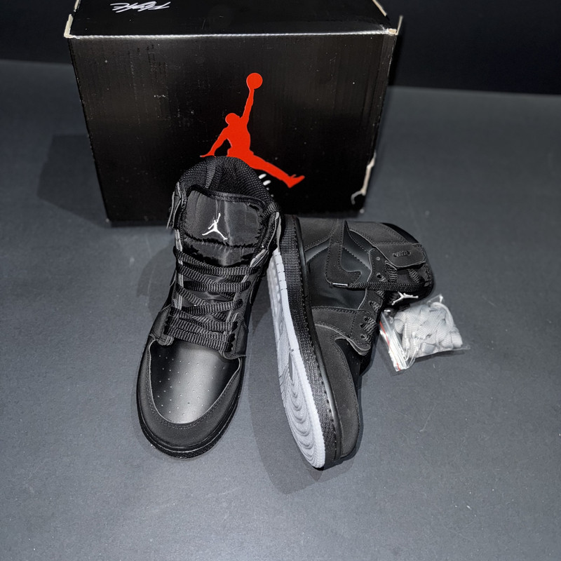 کفش پیاده‌روی Air Jordan 1 Denim طرح خاص - تصویر 16