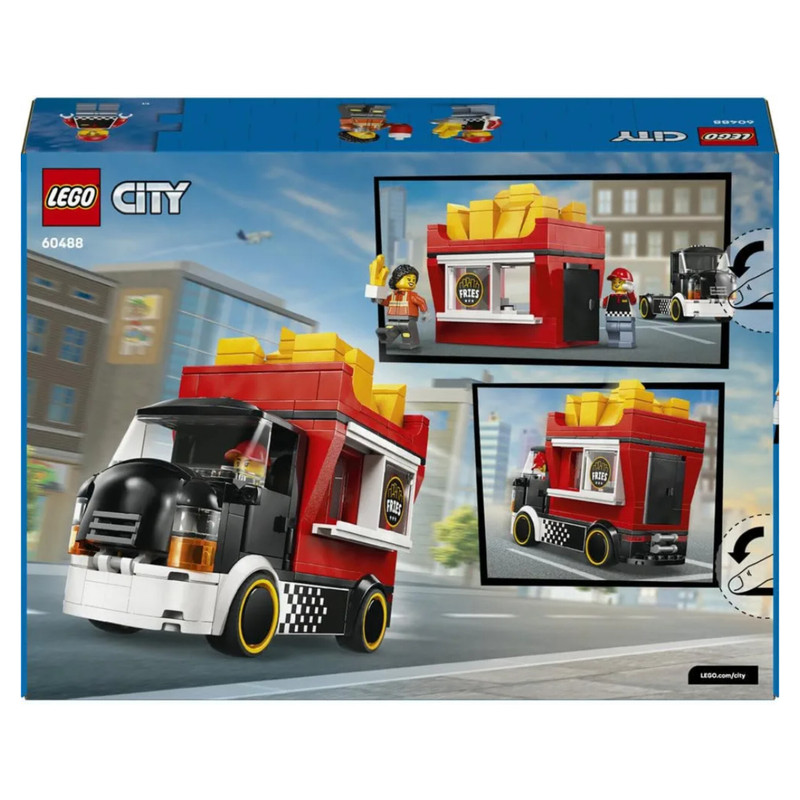 لگو City مدل Fries Food Truck کد 60488 - تصویر 8