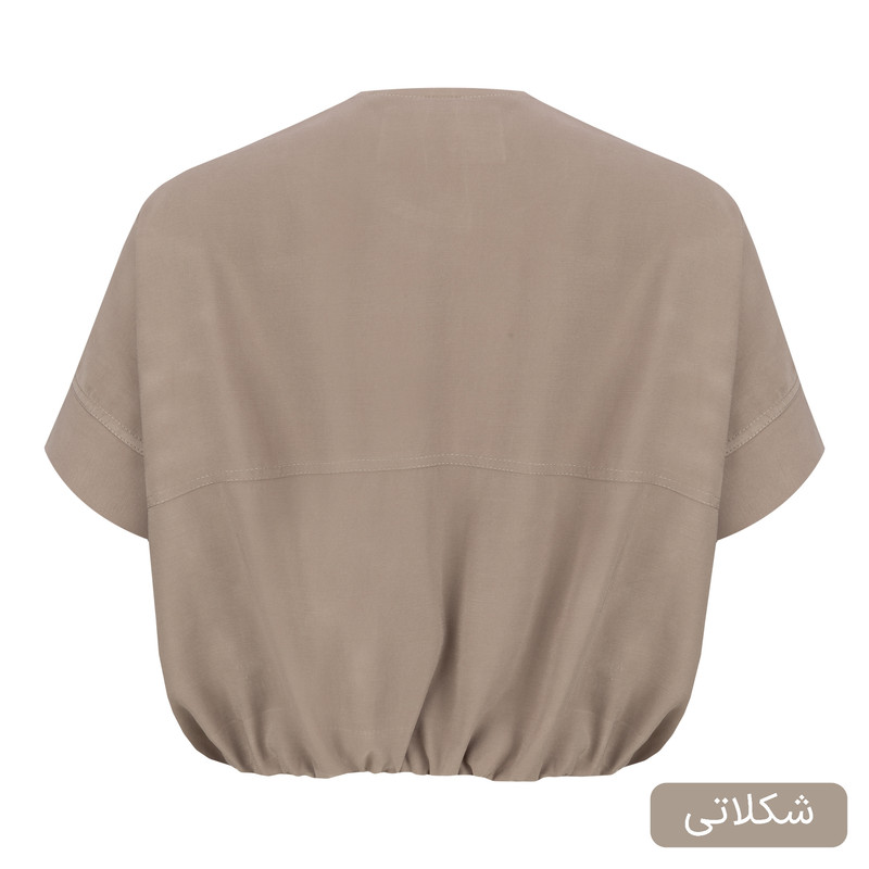 وست یقه گرد زنانه السانا مدل آویستا کد 2615 - تصویر 14