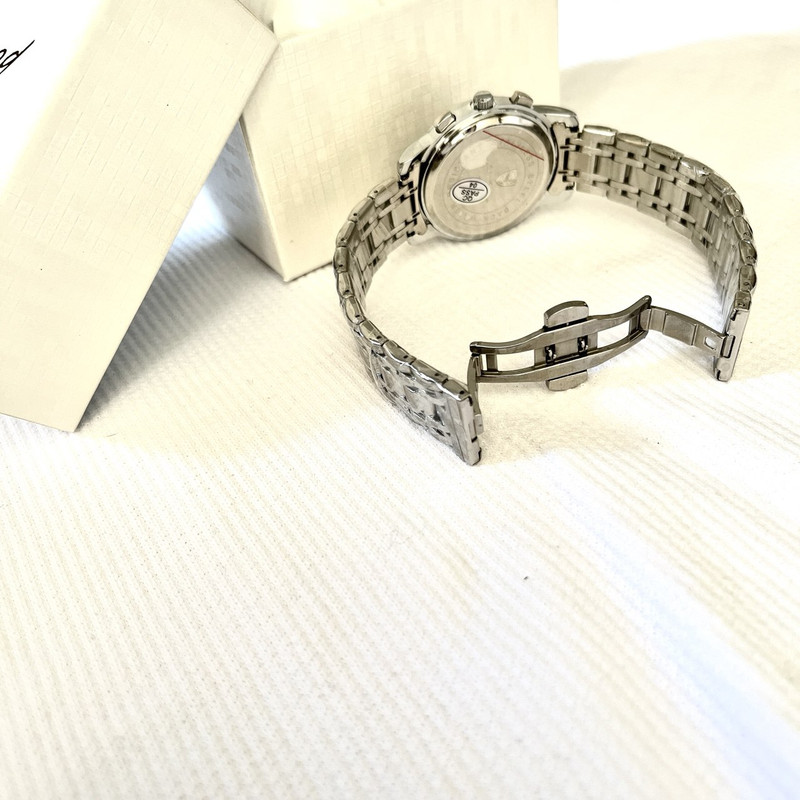 ساعت مچی مردانه کوارتز پوداگار مدل B809 با سه ساب‌دایل و نمایش شب/روز - تصویر 7