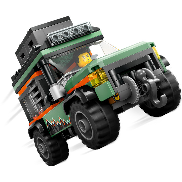 لگو City مدل Off-Road 4x4 Mountain Truck کد 60447 - تصویر 9