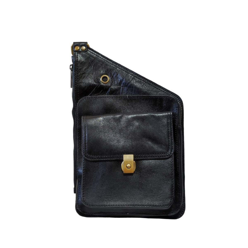 کیف کراس بادی مدل Fateh 118 از چرم طبیعی گاوی - تصویر 5