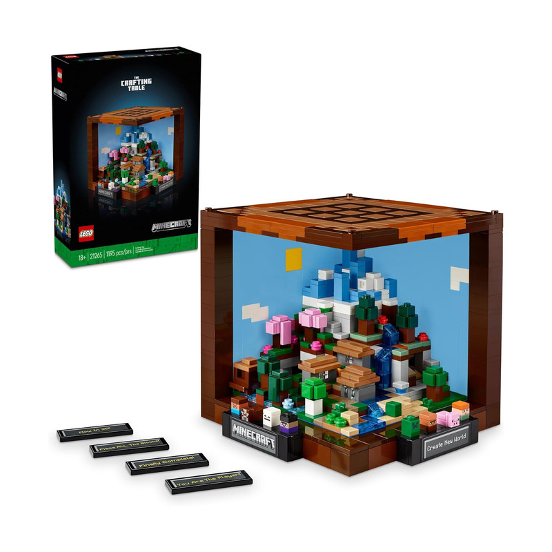 لگو Minecraft مدل The Crafting Table کد 21265 - تصویر 11