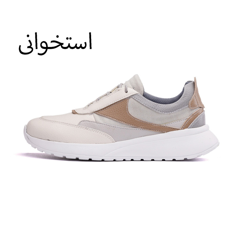 کفش طبی زنانه اسپرت 7063 چرم گاوی زیره EVA سبک و راحت - تصویر 7