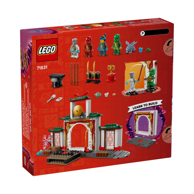 لگو NINJAGO مدل Ninja Spinjitzu Temple کد 71831 - تصویر 2