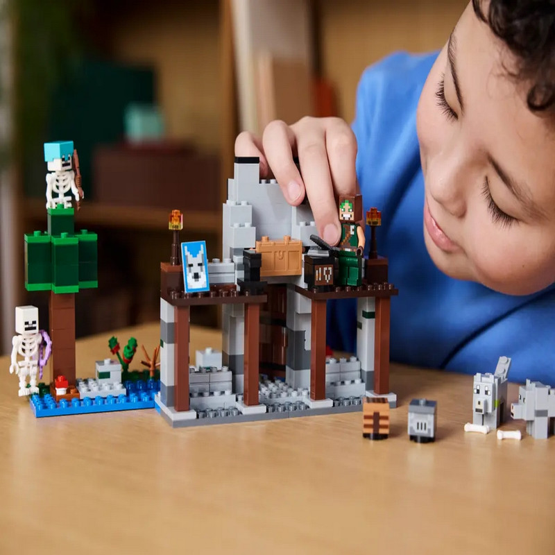 لگو Minecraft مدل The Wolf Stronghold کد 21261 - تصویر 8