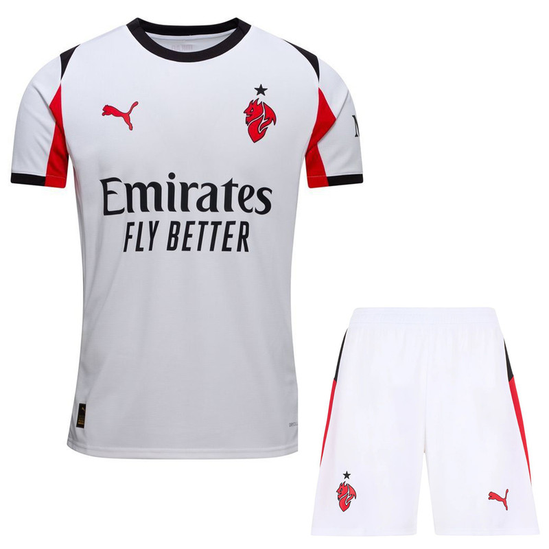 ست تی‌شرت و شلوارک ورزشی مردانه میلان Away 2026
