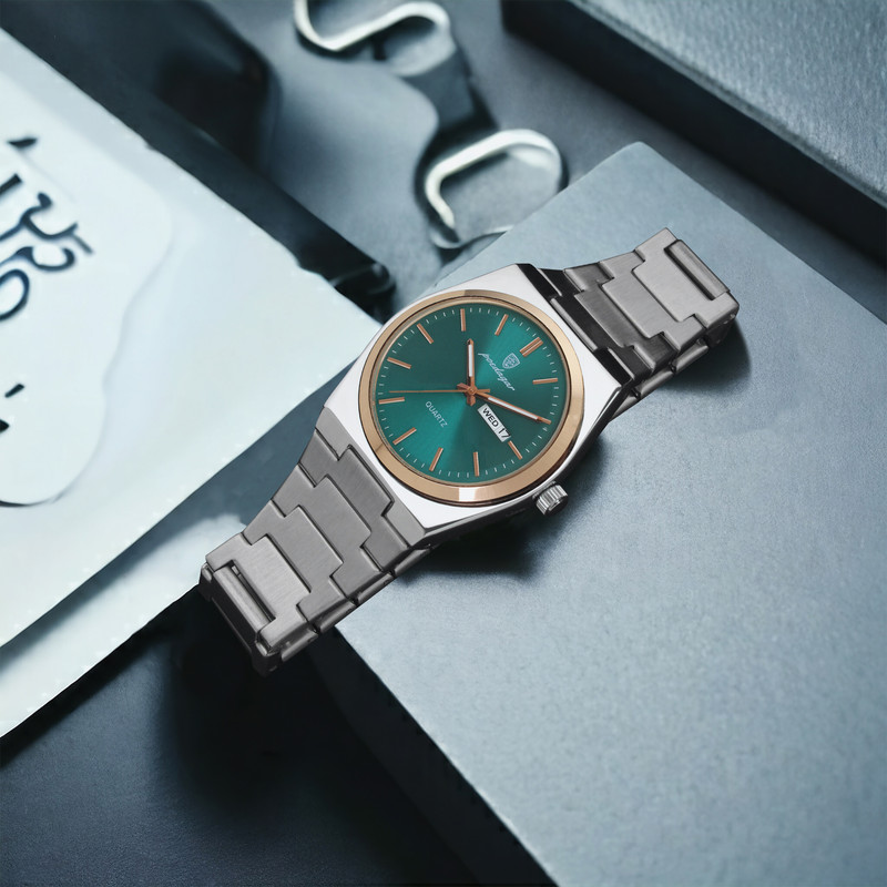 ساعت مچی مردانه پوداگار کوارتز PM580 استیل ۳۸ میلی‌متری - تصویر 10