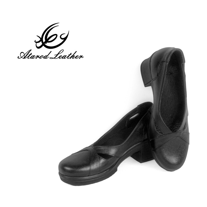 کفش زنانه چرم طبیعی عطارد مدل SH214 - تصویر 9