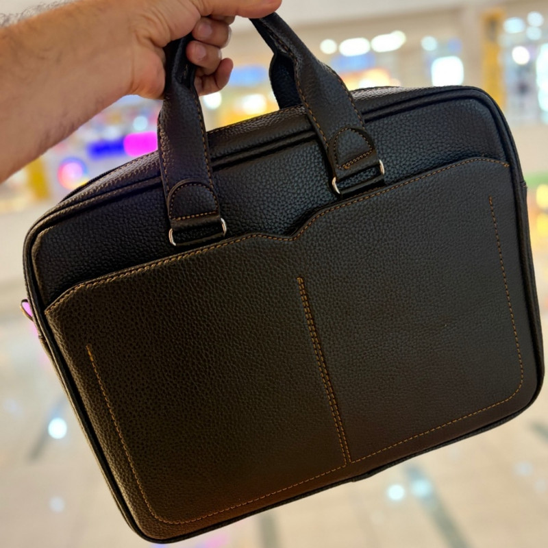 کیف اداری مردانه مدل مدیر فضای کار بزرگ - تصویر 3