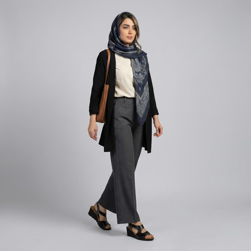 صندل زنانه چرم وحید مدل ژوزف با طراحی خاص - تصویر 4