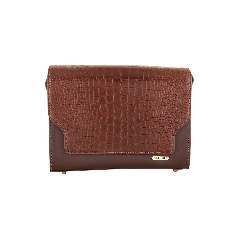 کیف رودوشی زنانه چرم یلسان مدل نلین کد 121-PRM-03