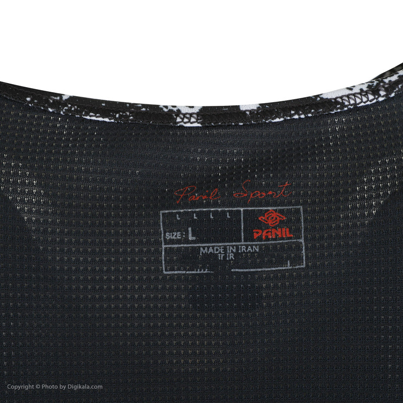 ست تاپ و شلوارک ورزشی مردانه پانیل 4023GY - تصویر 5