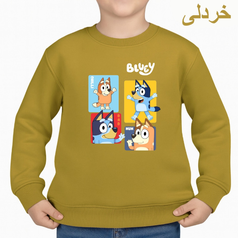 سویشرت بچگانه طرح داستان کد بلویی نسخه ۲ پنبه درجه یک