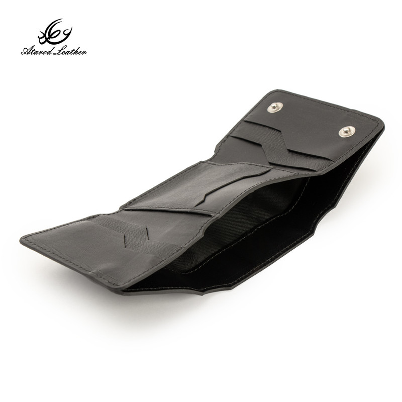 کیف پول چرم عطارد مدل K71 چرم طبیعی گاوی ۷ اسلات - تصویر 5